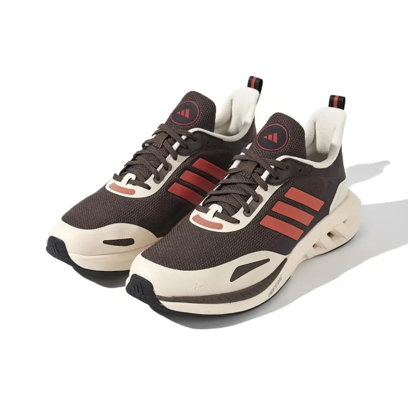 Adidas ALL DAY POWER Cushioning Lightweight Low Top Running Shoes Unisex Brown-2