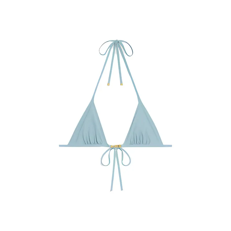 CELINE Triomphe Triangle Bikini Top-0