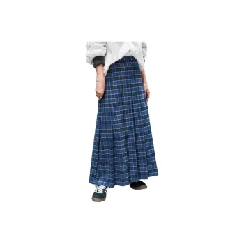 FREAK'S STORE Casual Long Skirt Women's Blue Black