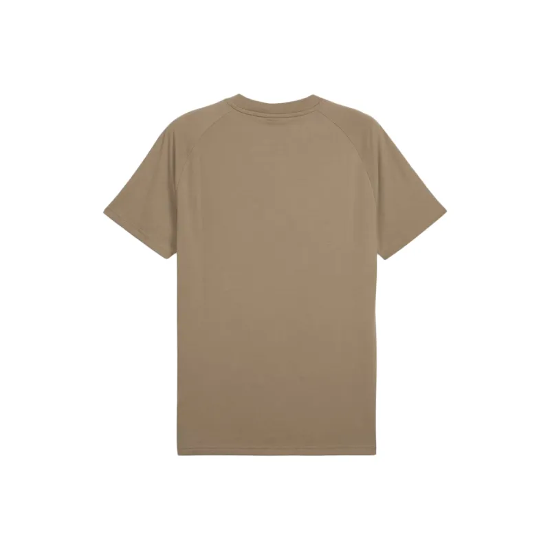 PUMA PUMATECH T Shirts Men Coffee-1