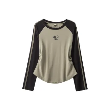 CLUB NEWS Raglan Sleeve T Shirt Women's
