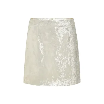 TAMMY TANGS Casual Short Skirts Women's Apricot