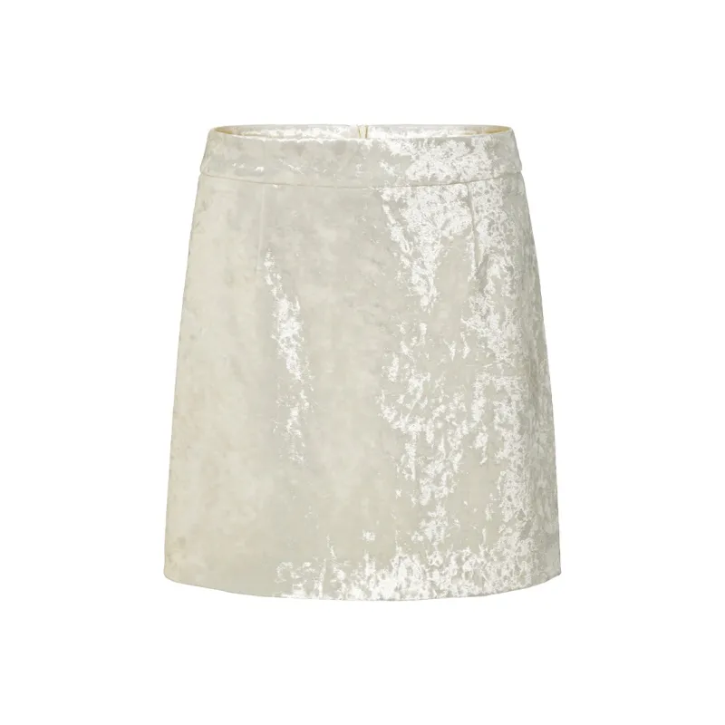 TAMMY TANGS Casual Short Skirts Women's Apricot-0