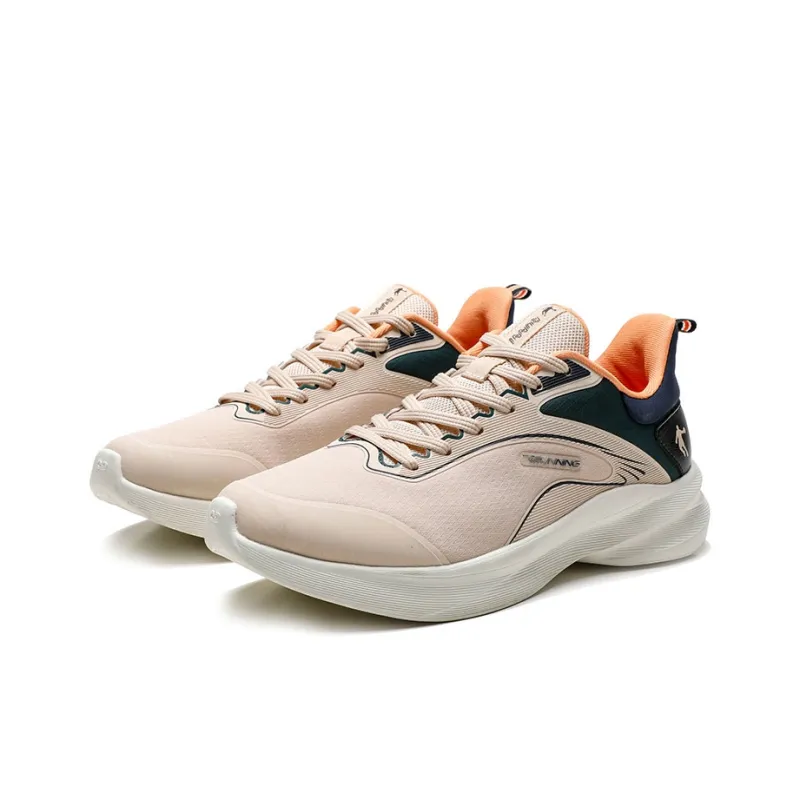 QIAODAN Cushioning, Wear Resistant Low Top Casual Running Shoes Men's Umber Green-2
