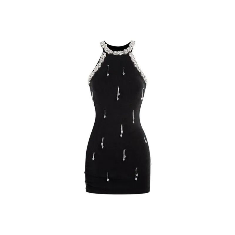 HUINIAN Sleeveless Dress Women's-0