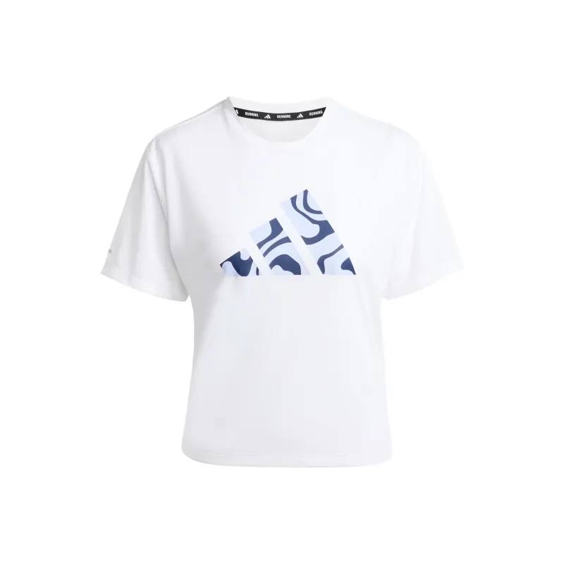 Adidas BRAND LOVEClimacool SS25 T Shirt Women's White-0
