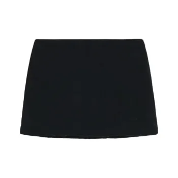WE11DONE FW24 Casual Short Skirts Women's Black