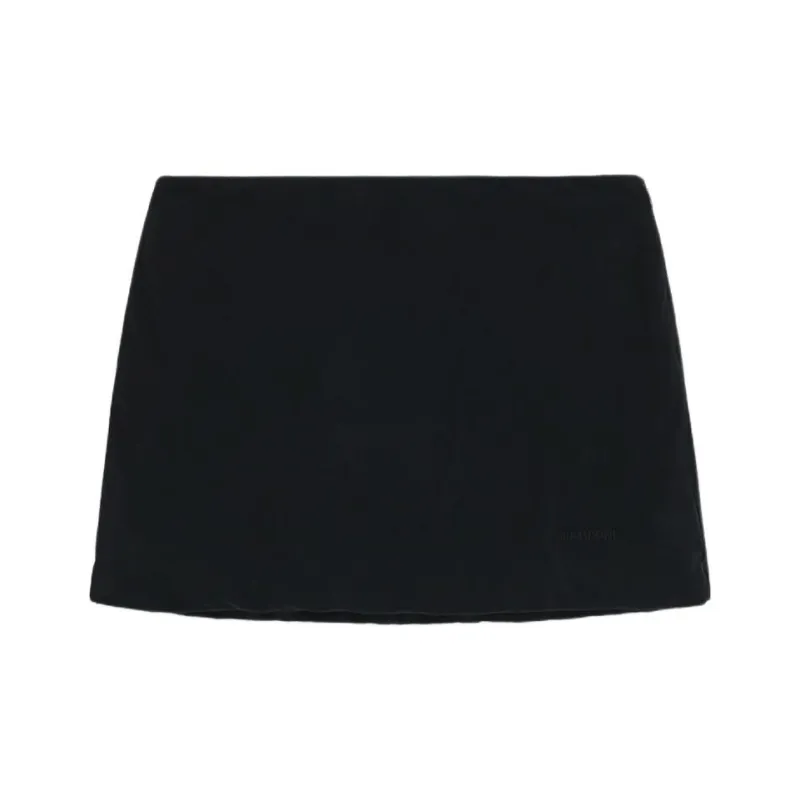 WE11DONE FW24 Casual Short Skirts Women's Black-0