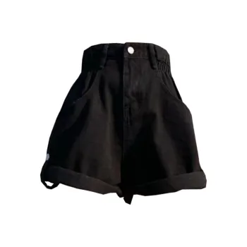 Concubine Zhu Denim Shorts Women's Black