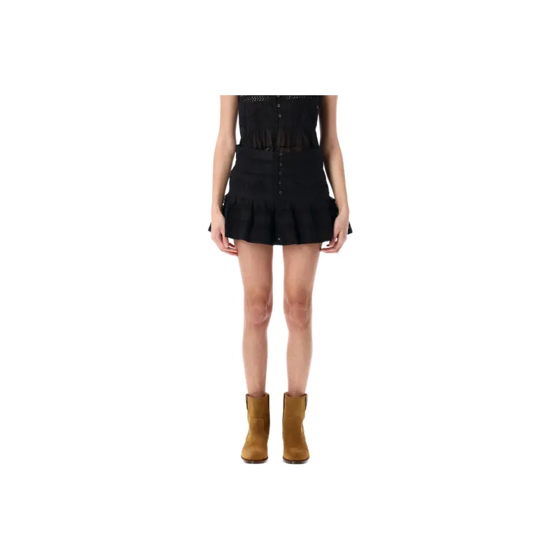 ISABEL MARANT ETOILE Casual Short Skirts Women's Black-0