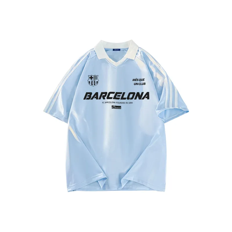 FCB ARCELONA T Shirts Unisex-6