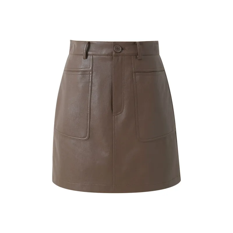 3COLOUR Casual Short Skirts Women's-4