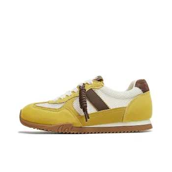 Teenmix Cortez Shoes Slip Resistant, Abrasion Resistant, Lightweight Low Top Casual Shoes Women's Yellow