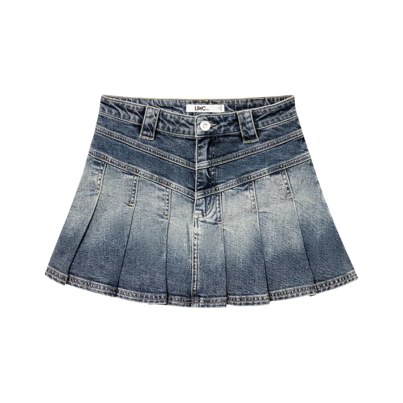 LINCchic Denim Short Skirts Women's-0