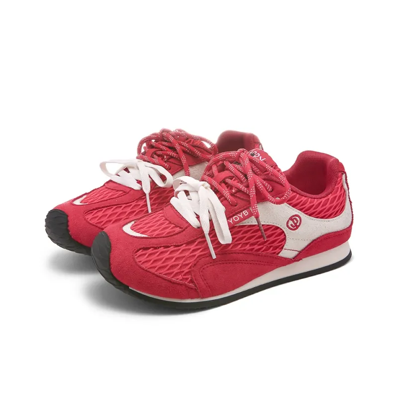 Lovely You Lightweight And Breathable Low Top Skateboard Shoes Women's Rose Pink-6