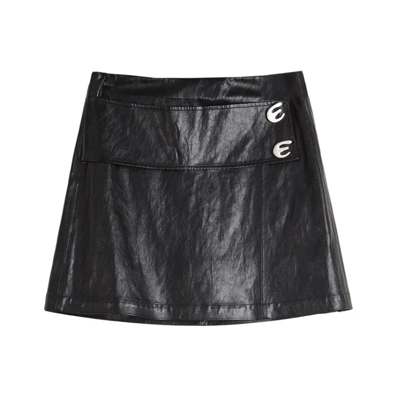 ELLE Casual Short Skirts Women's Black-0