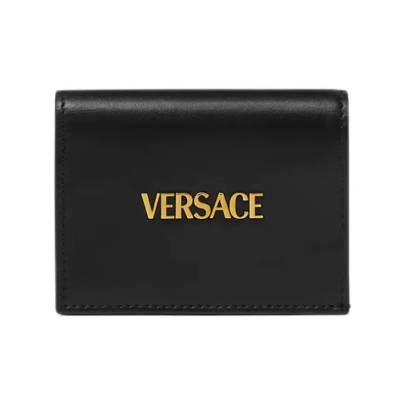 FANSIZHE Cow Leather Wallet Unisex Black-0