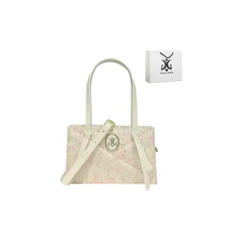 MACK JODAER Microfiber Synthetic Leather Shoulder Bag Regular Women's Narcissus Pink