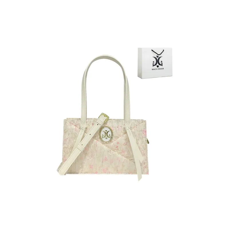 MACK JODAER Microfiber Synthetic Leather Shoulder Bag Regular Women's Narcissus Pink-0
