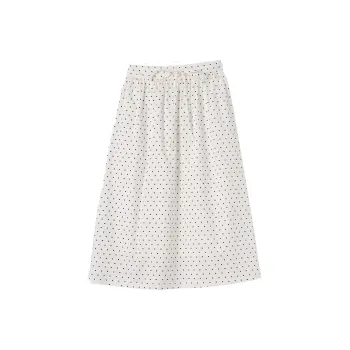 【dme】 Casual Long Skirts Women's White