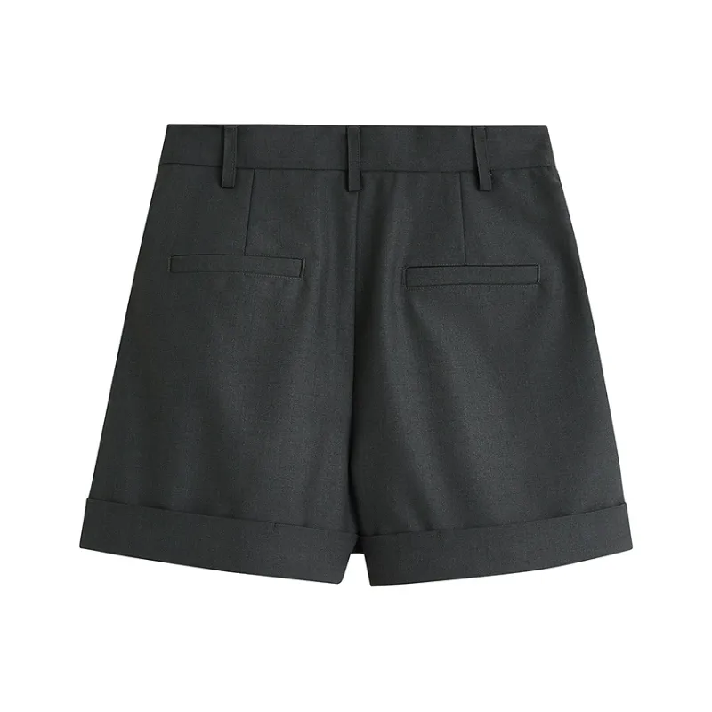 Inman Casual Shorts Women's Dark Gray-1