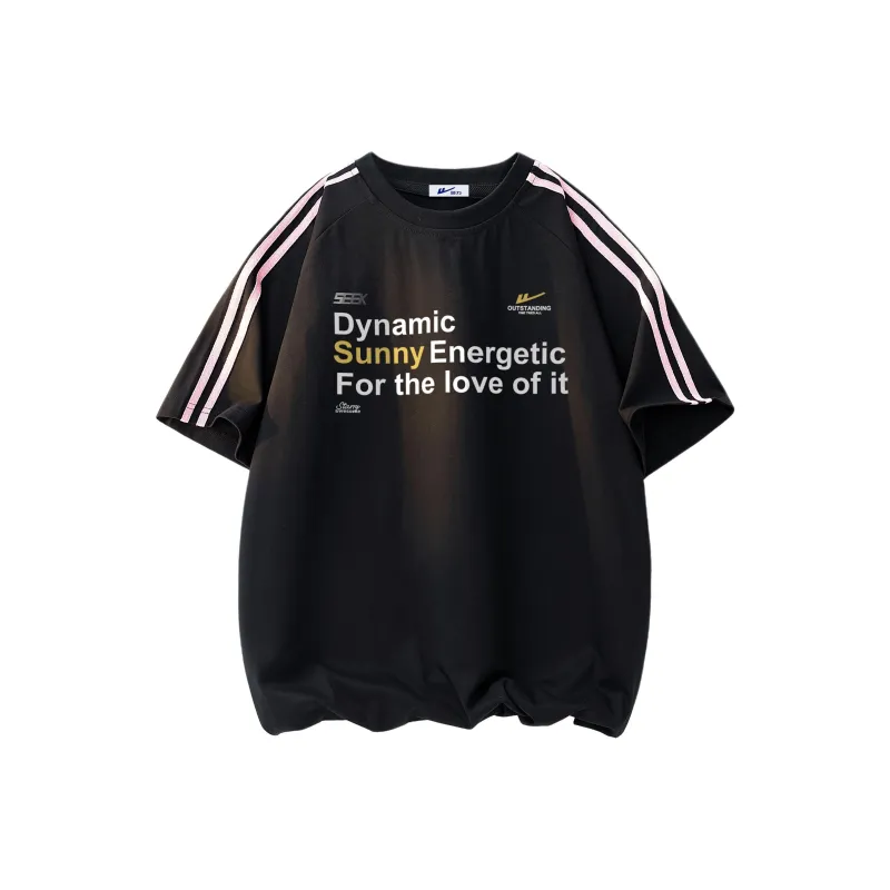 Warrior Huichao Cloud Sail Collection Drop Shoulder Sleeve T Shirt Women's-3