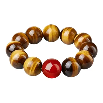 SGE Tiger's Eye Stone Bracelets Men's