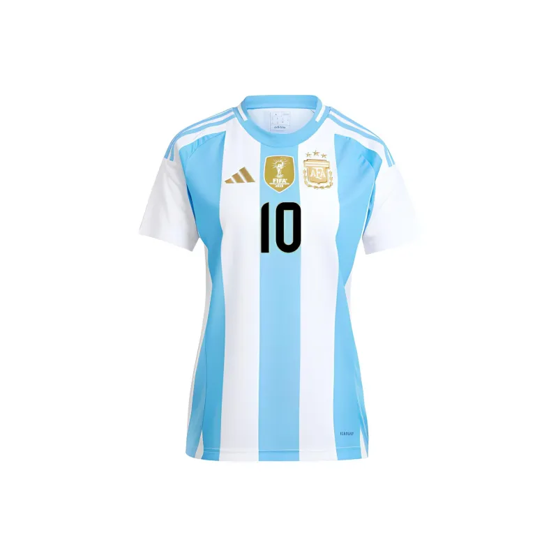 Adidas Free Shipping With AdiClub Argentina 24 Messi Home Jersey-0