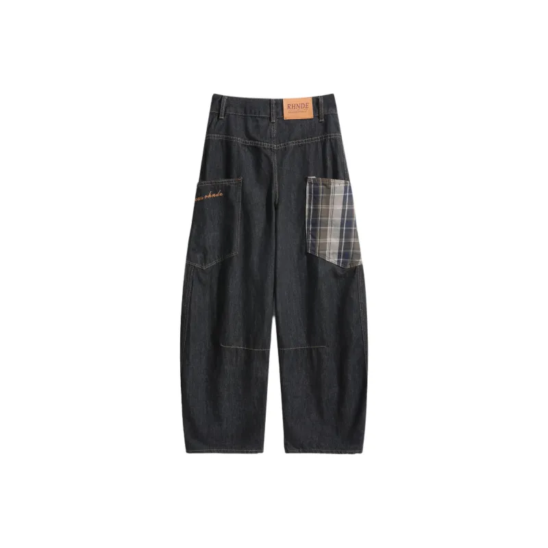 Lulifama Jeans Unisex Black-1