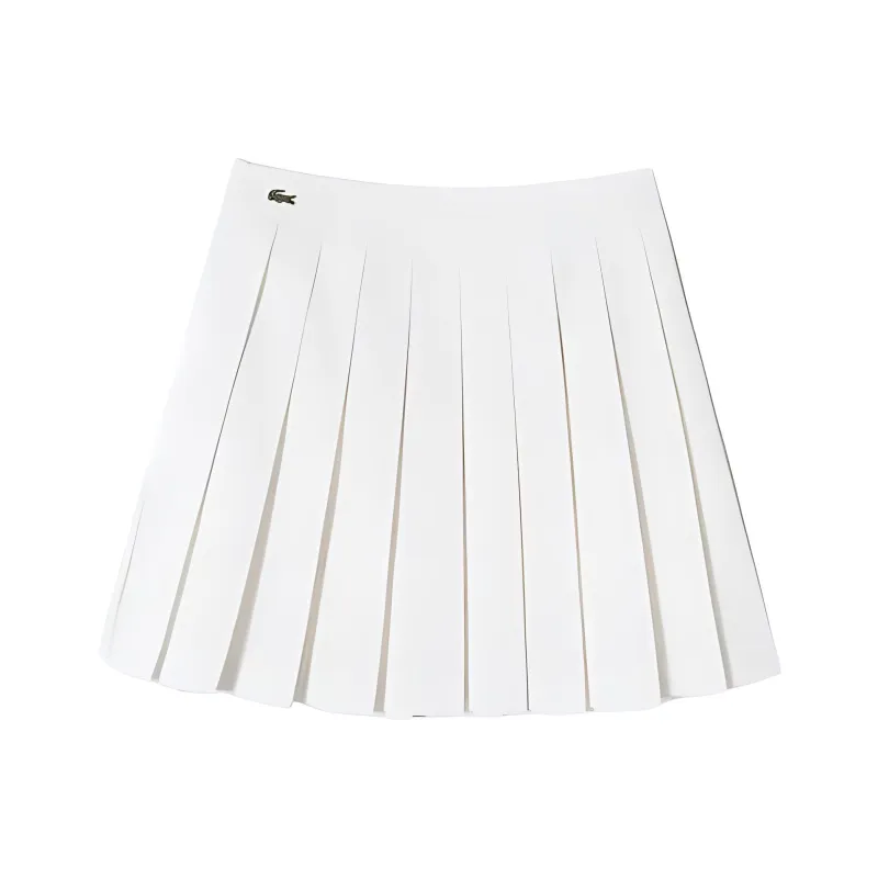 LACOSTE Casual Short Skirts Women's White-0