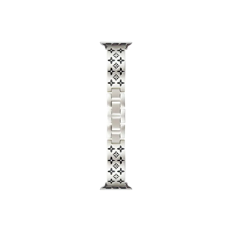 KVZUVUU Watch Band Apple Compatibility Metal-10