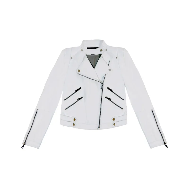 Duhan Jackets & Coats Vintage Leather Jacket Women's Commute-6