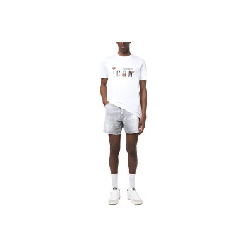 DSQUARED 2 Icon Logo print T shirt