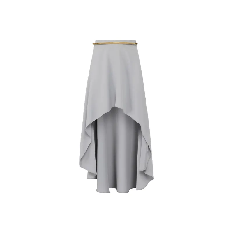 Elisabetta Franchi Asymmetric Midi Dress-0