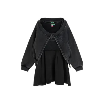 LALABOBO Skirt Set Women's Black