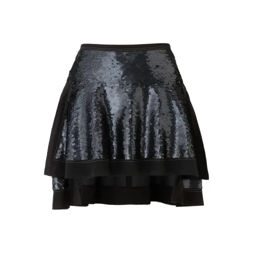 Onitsuka Tiger SEQUINED SKIRT Casual Short Skirts Women's Black
