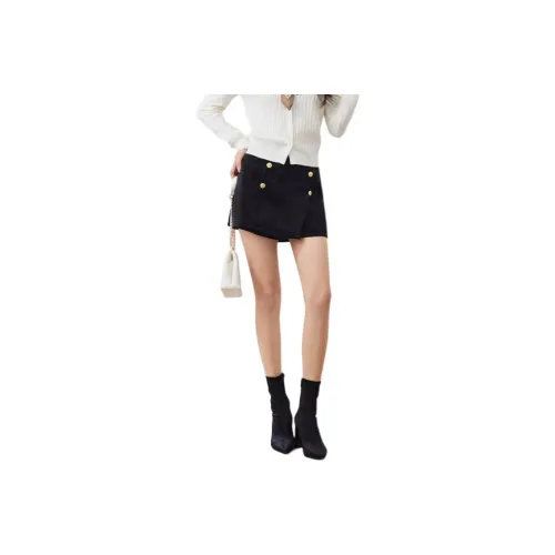 Love To Serve Casual Shorts Women's Black