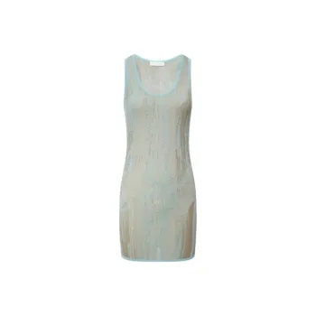 OSMOS Tank Tops Women's Champagne Blue