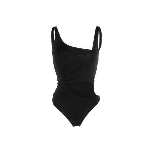 OFF WHITE One Piece Sleeveless Swimsuit