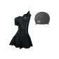 808 Swimming Cap Two-Piece Set