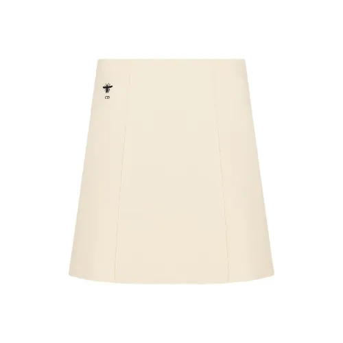 DIOR Casual Short Skirts Women's Beige