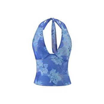 Tiger Mist Tank Tops Women's Blue