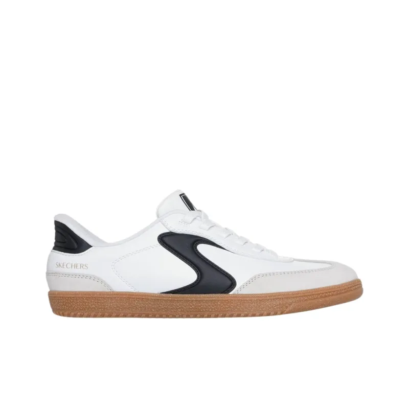 Skechers Hotshot Low Top Skateboard Shoes Women's White-1