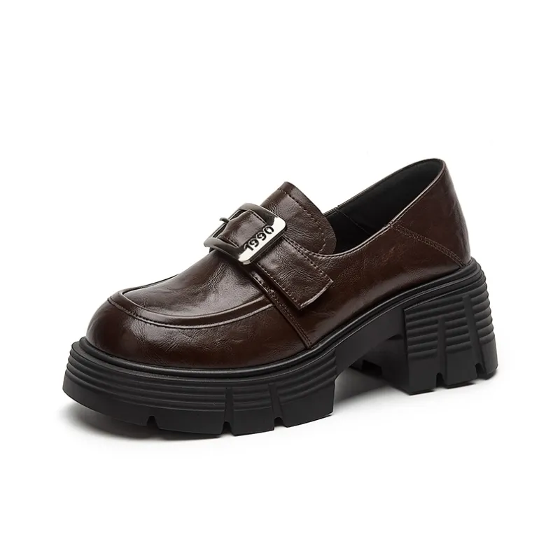 DAPHNE Loafers Women's Black, Brown-3