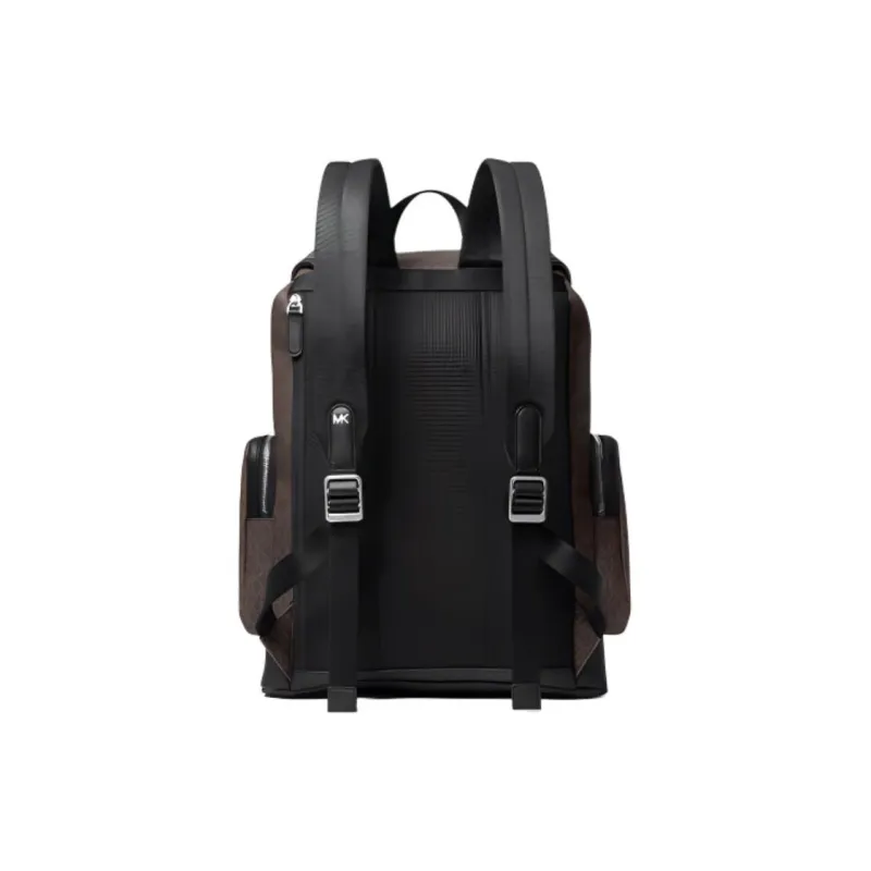 MICHAEL KORS MICHAEL KORS Luggage Collection Textile Artificial Leather Backpack Men's Brown-1