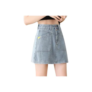 Jean West SS24 Denim Short Skirts Women's