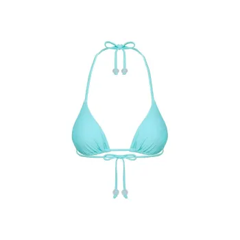 PRINCESS POLLY JENNER TRIANGLE BIKINI TOP Bikini Women's Aqua Blue/Water Blue