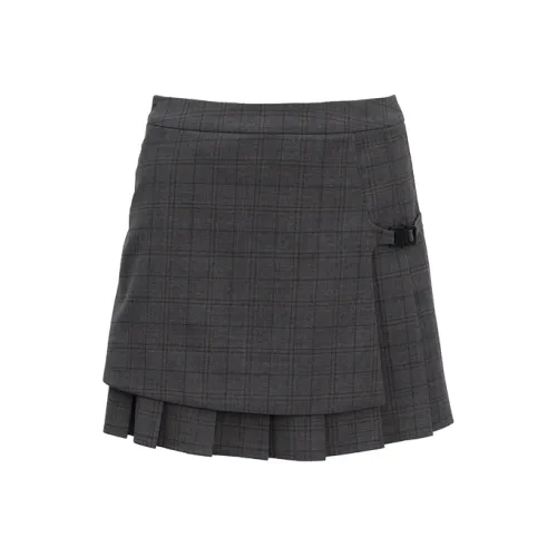 AS DALIO Casual Short Skirts Women's Dark Gray