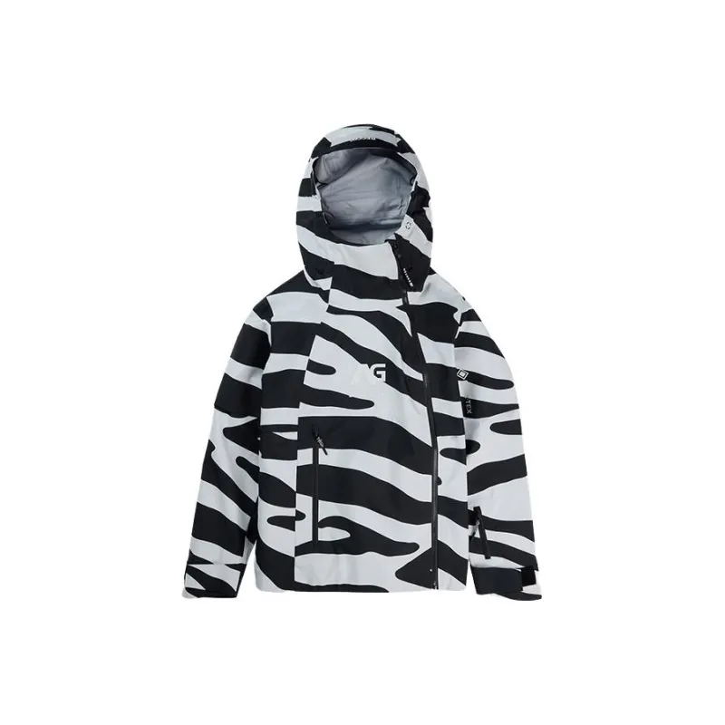 BURTON AG Series Ski Tops Women's Black White-0