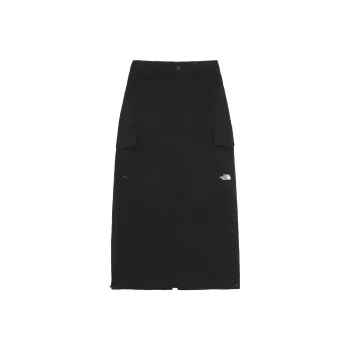 THE NORTH FACE Breezy Skirt Casual Long Skirt Women's Black